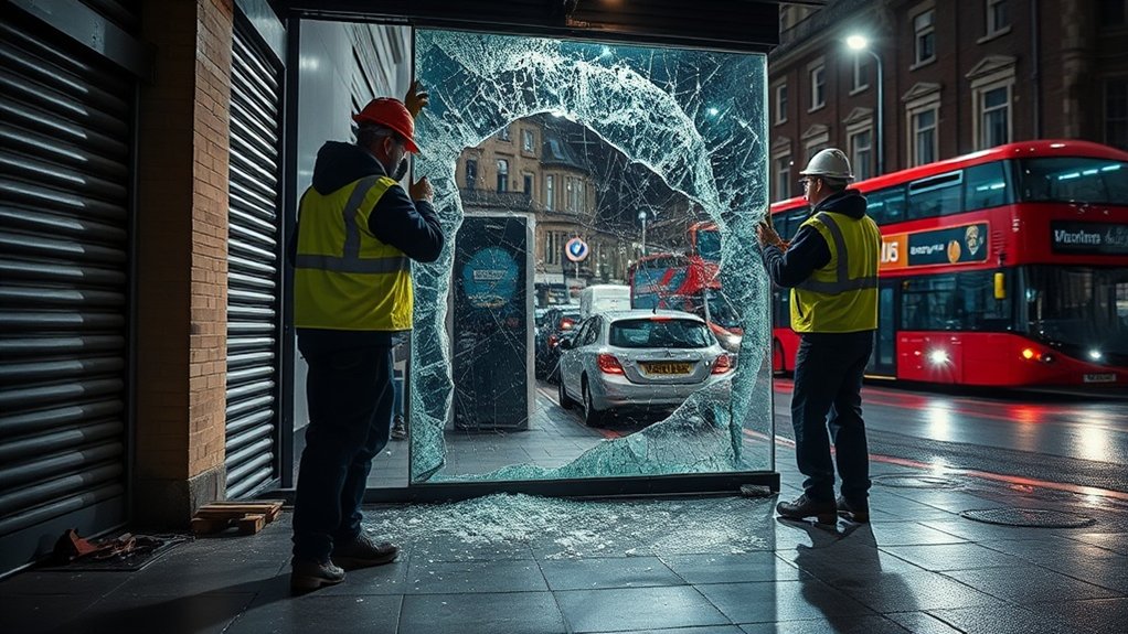 Emergency Shop Front Repair Putney