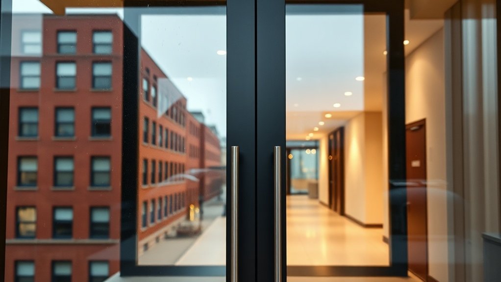 Glass Doors Putney Wharf