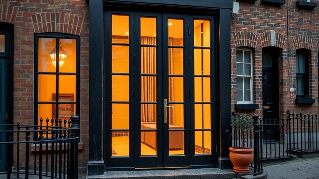 Glass Panel Doors Putney