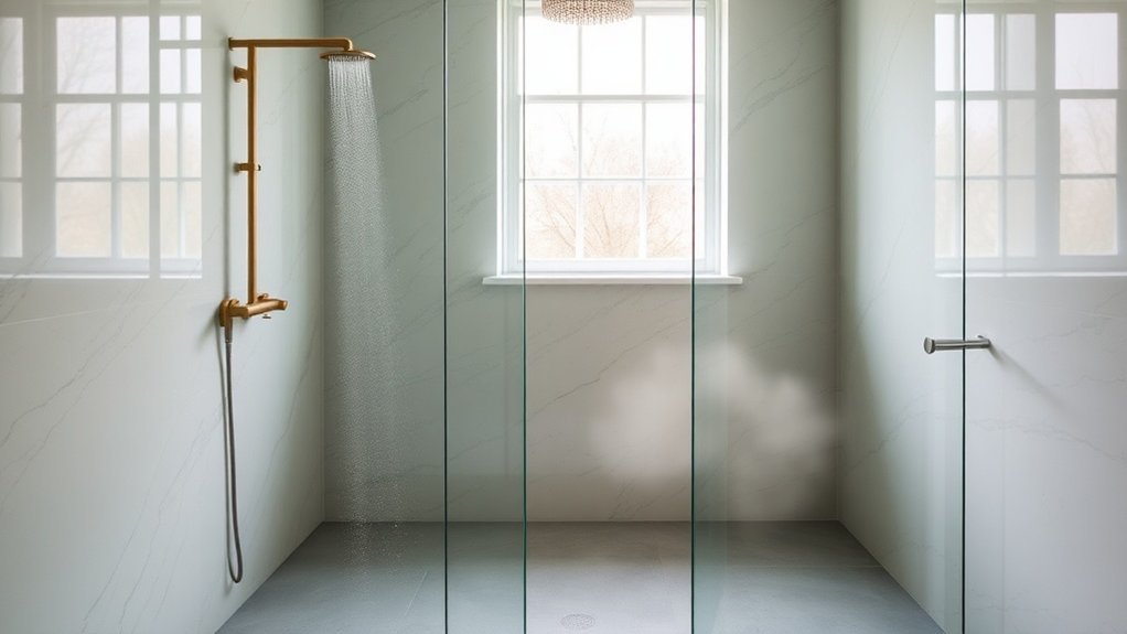 Wet Room Glass Panels Putney